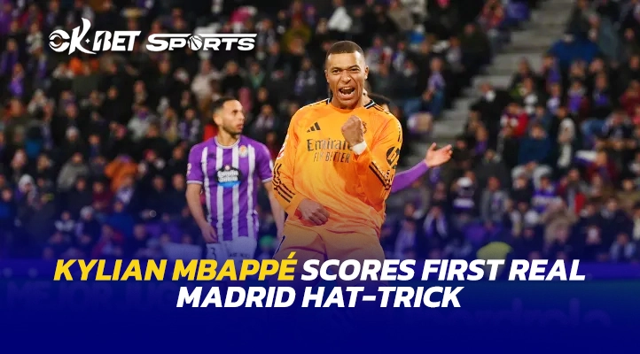 kylian mbapp&eacute; scored the first real madrid hat-trick